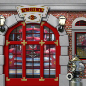 Fire House Wall Covering